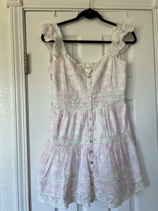 LoveShackFancy Dresses & Skirts - LoveShackFancy Rietta Dress – Powder Pink – XS – New With Out Tags
